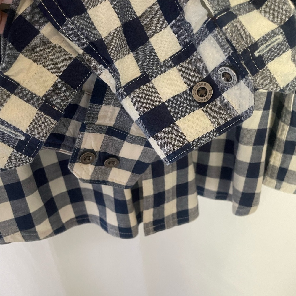 Mens LL Bean Button Down shirt size large Old Money Preppy Business style - Picture 3 of 9